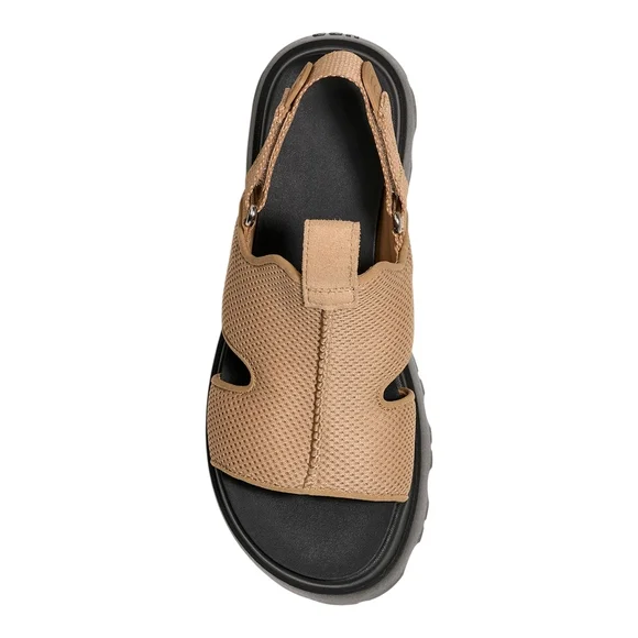 UGG Tan Platform Newest Comfy Three Way Sandals - Picture 5 of 14